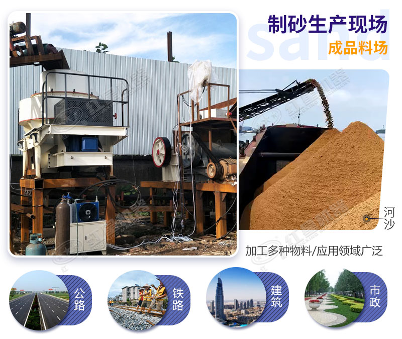 制砂生產(chǎn)線成品質量高、效益高
