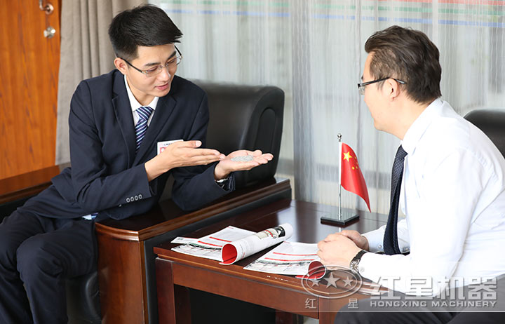 合作共贏，來(lái)廠客戶物料展示