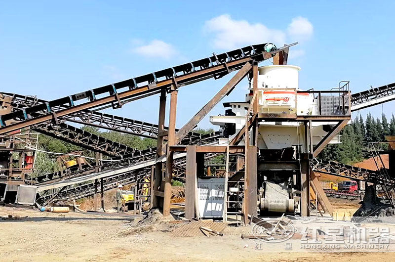 制砂機成品粒型好，成品多用于建筑工程，道路基建